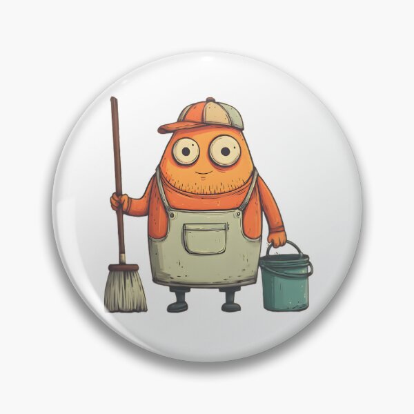 Item preview, Street Cleaning Hero designed and sold by Retro Whimsy.