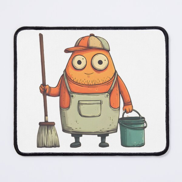 Item preview, Street Cleaning Hero designed and sold by Retro Whimsy.