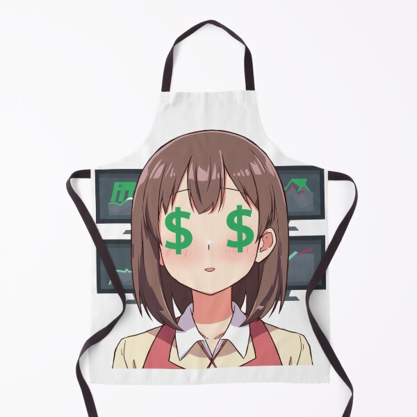 Item preview, Anime Trader – Money Eyes Stock Market Design designed and sold by VolatilityEdge.
