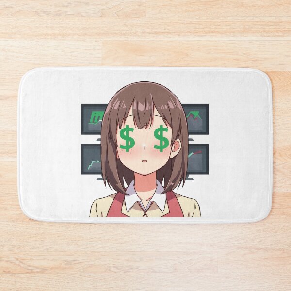 Item preview, Anime Trader – Money Eyes Stock Market Design designed and sold by VolatilityEdge.