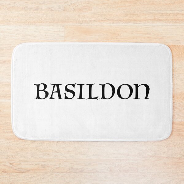 Item preview, Basildon old medieval style text (Black) designed and sold by STUDIO-72.