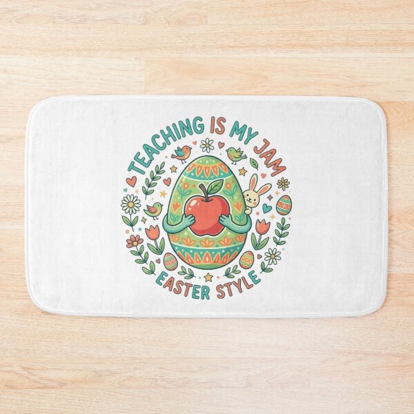 Item preview, Teaching is my Jam - Easter Style designed and sold by ArtByAxisOne.