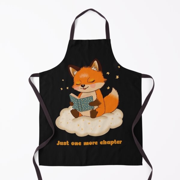 Item preview, Just One More Chapter – Cute Reading Fox on Cloud Book Lover Design designed and sold by SimoesArtistry.