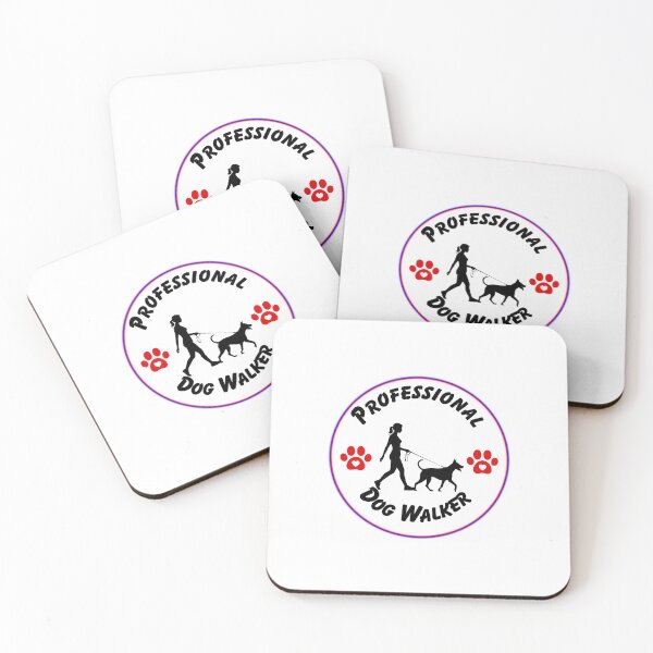 Item preview, Professional Dog Walker Funny Dog Lover Shirt designed and sold by Refinedpaws.