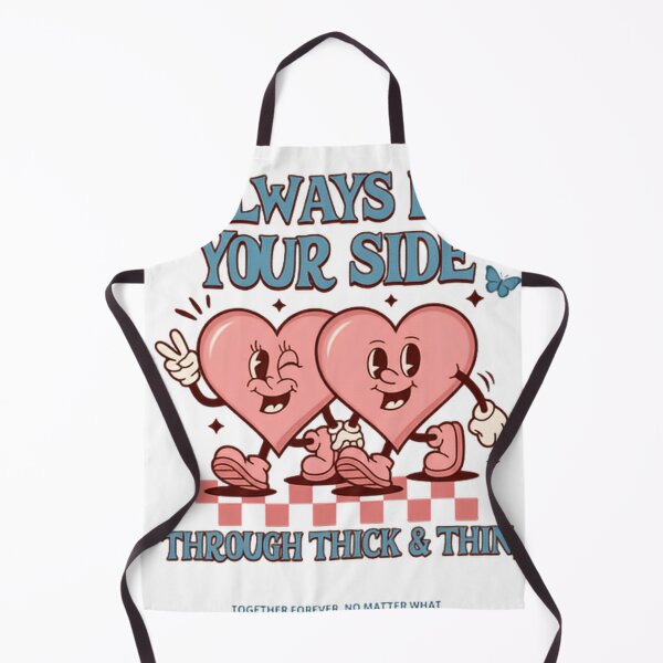 Item preview, Always By Your Side Through Thick And Thin Love Message designed and sold by SkeletonsDanger.