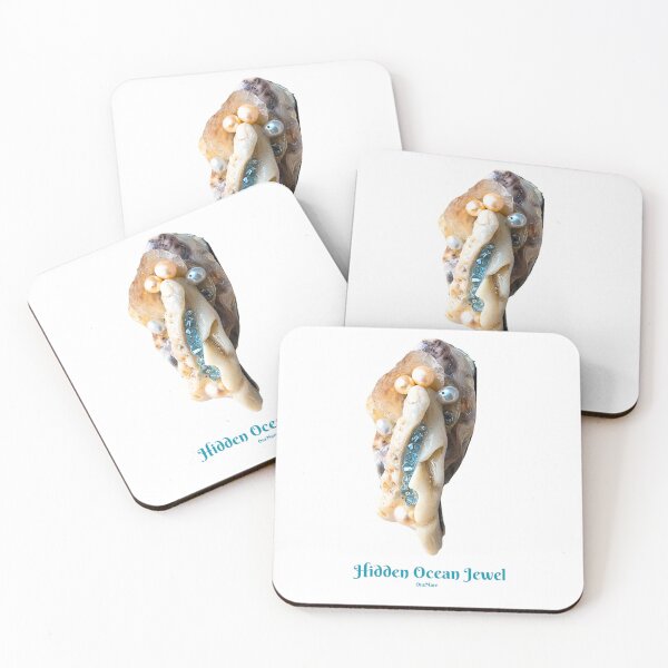 Item preview, Hidden Ocean Jewel – Pearl Seashell Coastal Art designed and sold by OraMare.