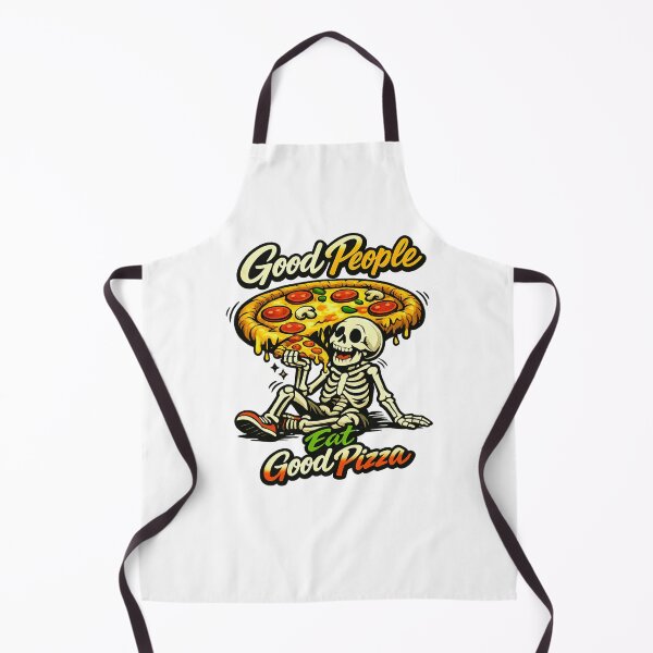 Item preview, Good People Eat Good Pizza designed and sold by LuveraxArt.