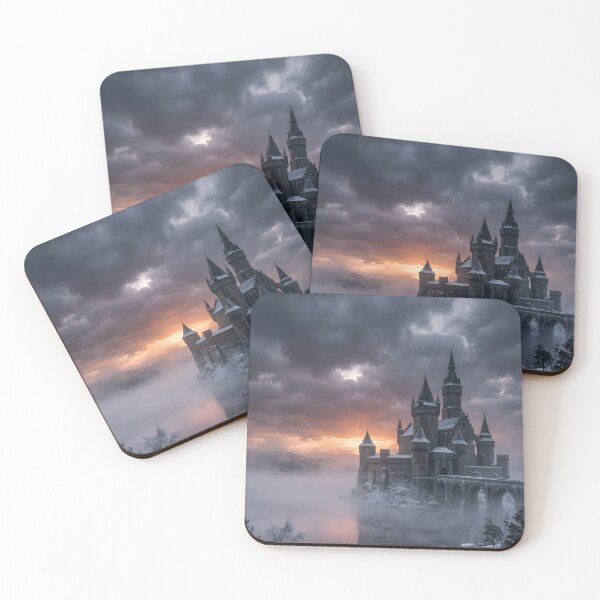 Artikelvorschau, Midnight Sun Winter Castle entworfen und verkauft von Vista Atelier.