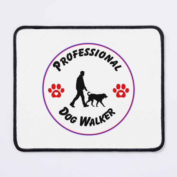 Item preview, Male Professional Dog Walker Funny Dog Lover Shirt designed and sold by Refinedpaws.