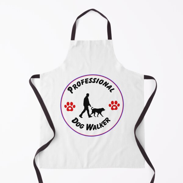 Item preview, Male Professional Dog Walker Funny Dog Lover Shirt designed and sold by Refinedpaws.