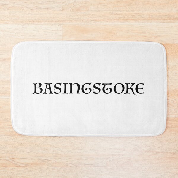 Item preview, Basingstoke old medieval style text (Black) designed and sold by STUDIO-72.