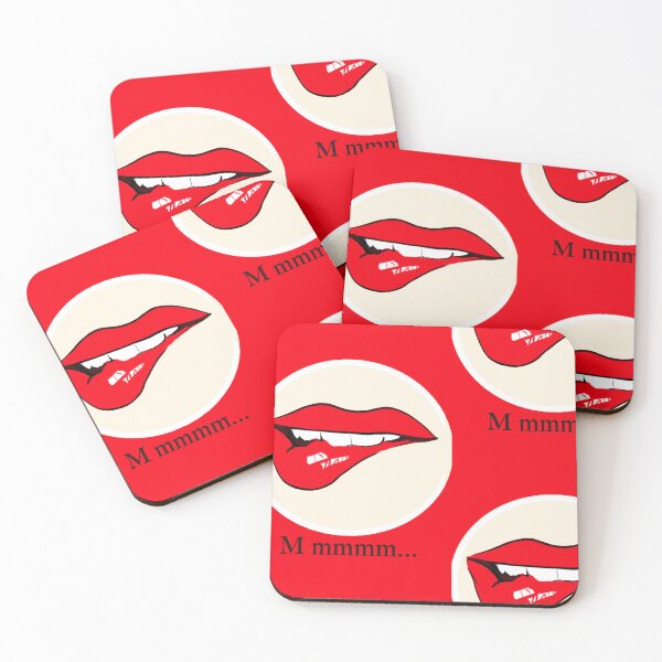 Item preview, Red lips pop art design illustration designed and sold by Nata-pattern.