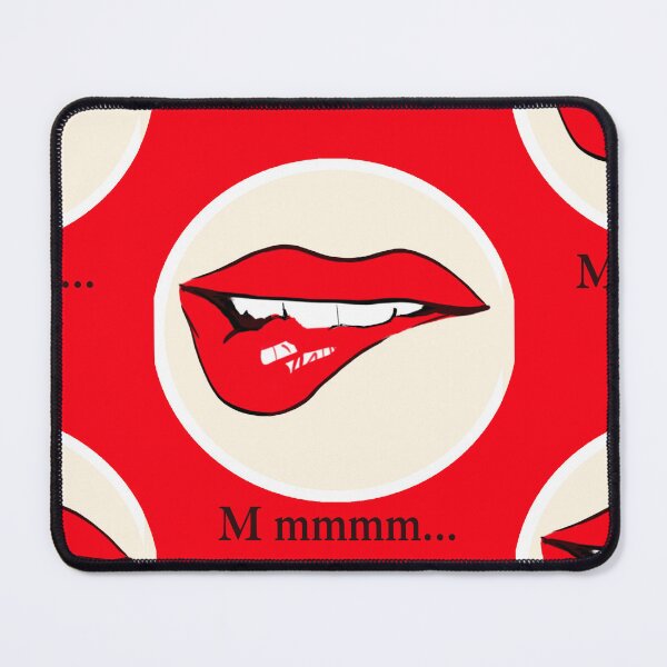 Item preview, Red lips pop art design illustration designed and sold by Nata-pattern.