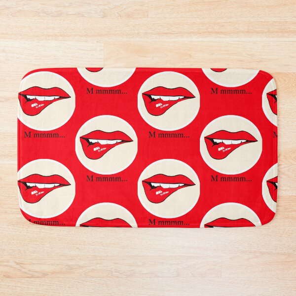 Item preview, Red lips pop art design illustration designed and sold by Nata-pattern.
