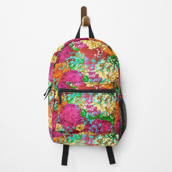 Item preview, colorful 1950s floral print pattern designed and sold by Gossip Rag.