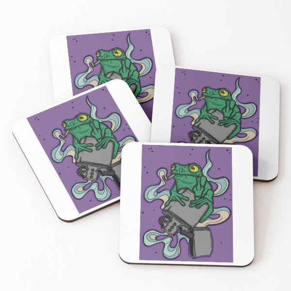 Item preview, Smoking frog designed and sold by DigitalArtDesigns.