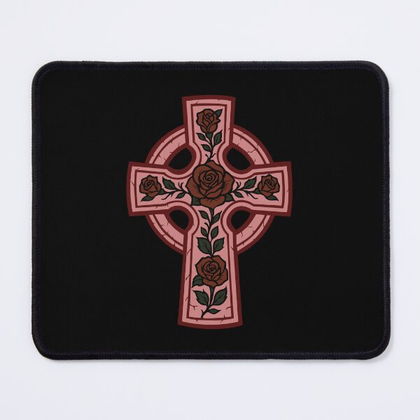 Item preview, Celtic Cross and Roses designed and sold by LosC9.