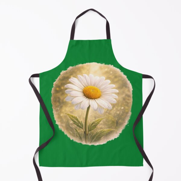 Item preview, Sunny Garden Daisy – Cheerful Floral Portrait designed and sold by TheJoyfulPen.