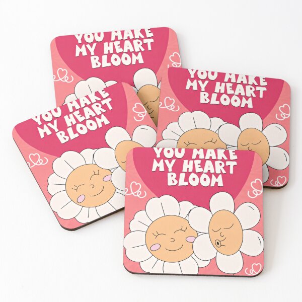 Item preview, You Make My Heart Bloom Cute Flower Love designed and sold by SkeletonsDanger.