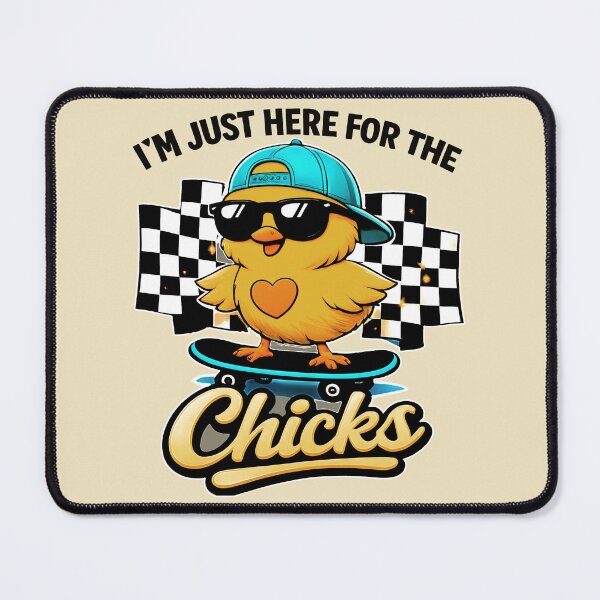 Item preview, I'm Just Here for The Chicks Easter Egg  designed and sold by gear-posters.