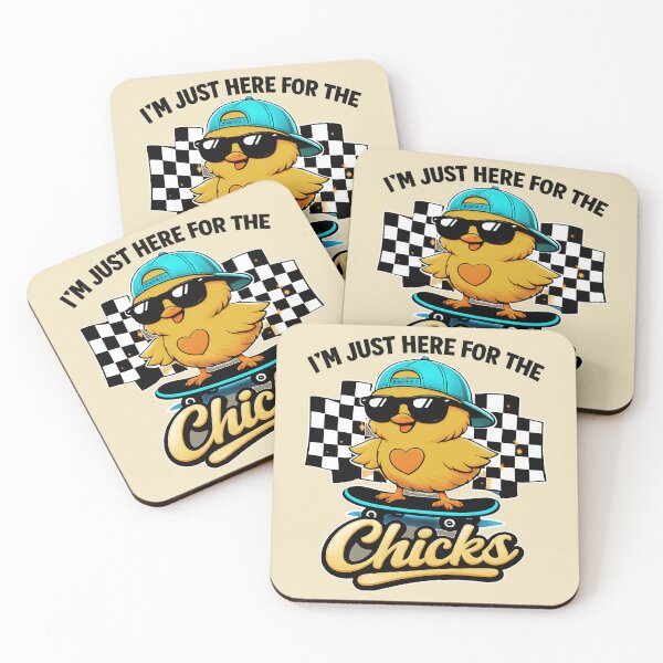 Item preview, I'm Just Here for The Chicks Easter Egg  designed and sold by gear-posters.