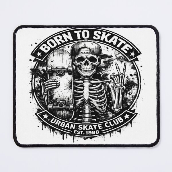 Item preview, Born To Skate Skeleton Skateboard Design | Cool Street Skate Graphic for T-Shirts, Stickers, Hoodies & More designed and sold by Zieninspir.