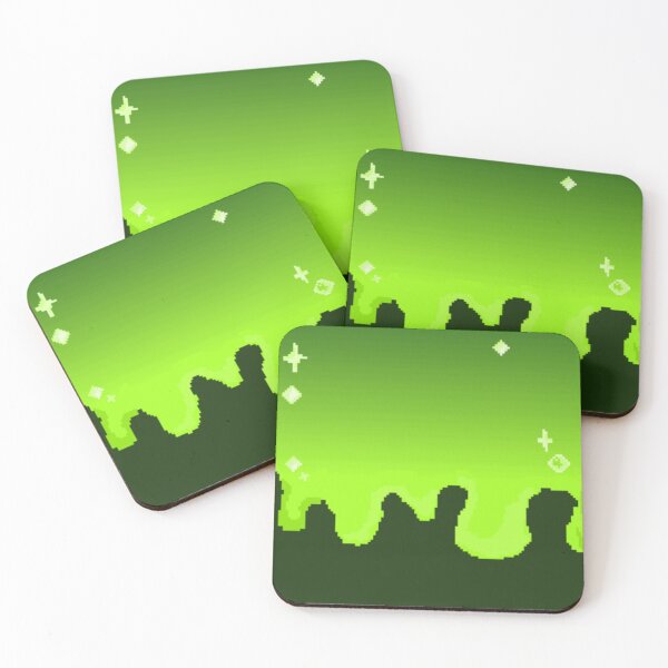 Item preview, Green background print. Pixel fan art. designed and sold by YaroshMaria.