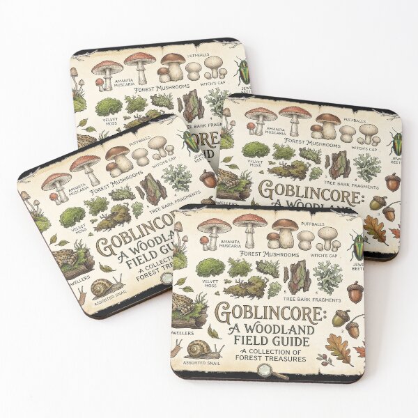 Artikelvorschau, Goblincore Woodland Feldführer Waldschätze entworfen und verkauft von Tamer ⭐⭐⭐⭐⭐.