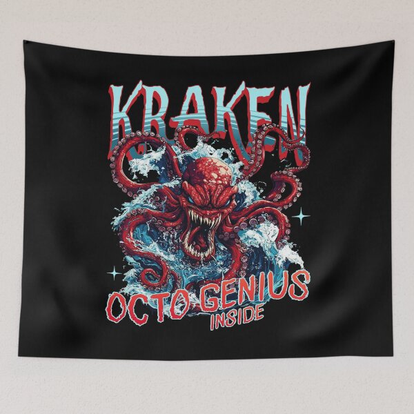 Item preview, Kraken - Genius inside designed and sold by Pixelartistin.