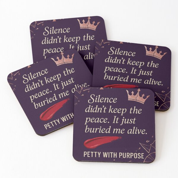 Item preview, Silence? More Like Suffocation - Petty & Proud". designed and sold by PettyWithPurpose.