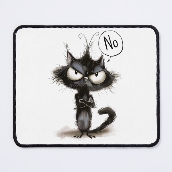 Item preview, No! designed and sold by Pixelartistin.