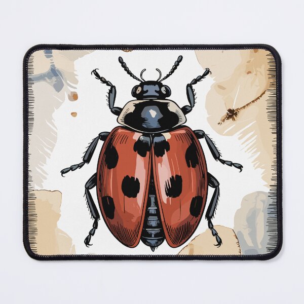 Item preview, Ladybug Stamp - Antique Ladybug designed and sold by JessArty ⭐⭐⭐⭐⭐.