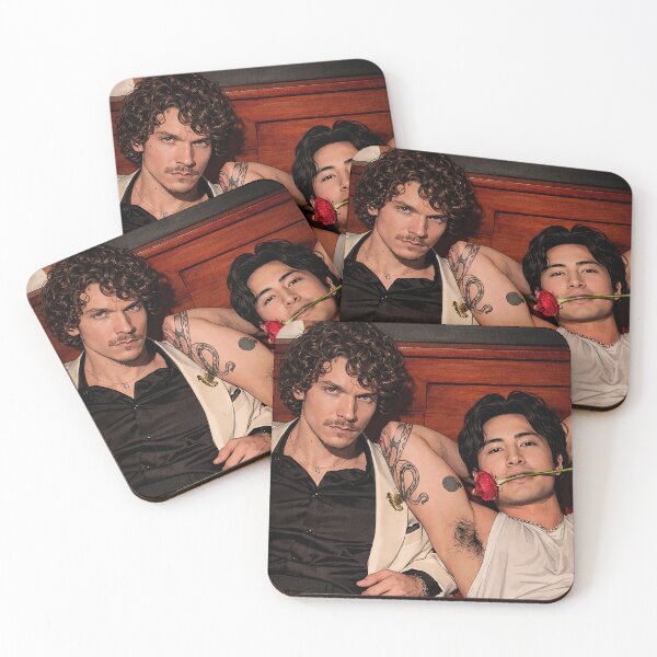 Item preview, Hudson Williams and Connor Storrie from heated rivalry (fan art) designed and sold by PopCultureAndStuff.