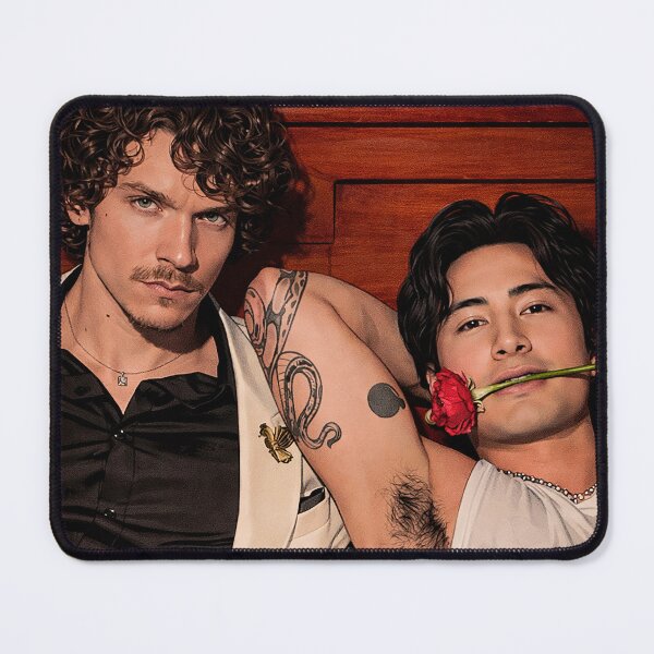 Item preview, Hudson Williams and Connor Storrie from heated rivalry (fan art) designed and sold by PopCultureAndStuff.