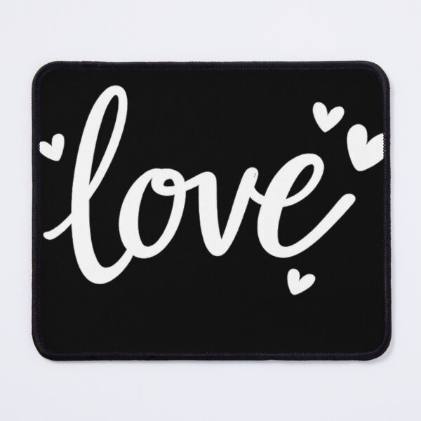 Item preview, Minimal Love Script with Hearts T-Shirt designed and sold by afr-saad.