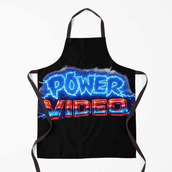 Item preview, Vintage Electric Blue Power Video Design designed and sold by Dragonmotor Media.