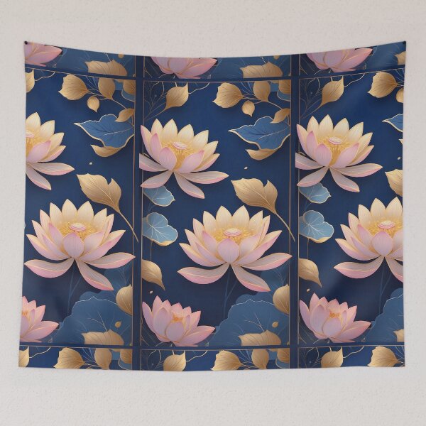 Item preview, Gold & Pink Botanical Luxury Design designed and sold by Bronze-Starr.