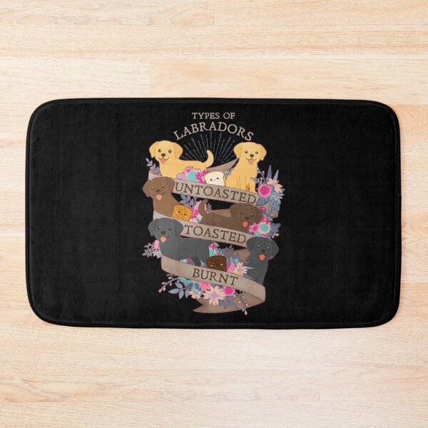 Item preview, Labrador Retriever Dog Untoasted Toasted Burnt designed and sold by Clara Hollins.