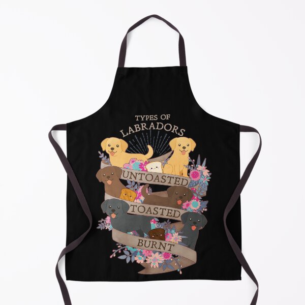 Item preview, Labrador Retriever Dog Untoasted Toasted Burnt designed and sold by Clara Hollins.