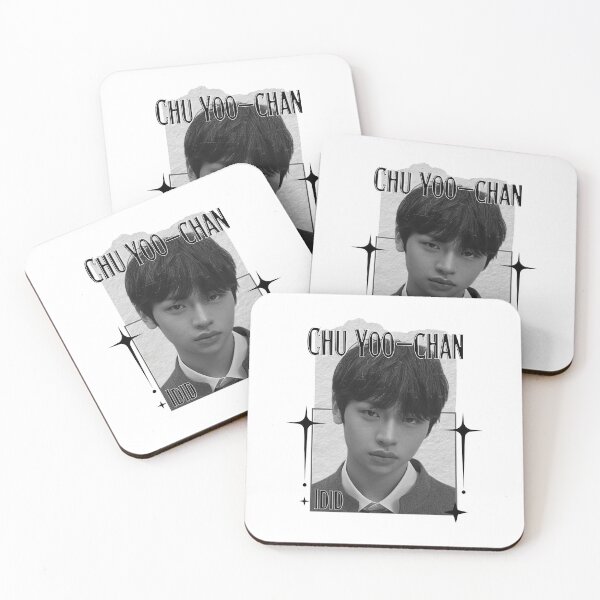 Item preview, Id1d Chu Yoo-chan K-Pop Boy Group Portrait korean pop idols nine member group kpop fan art designed and sold by HELL0WBELLO.