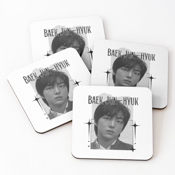 Item preview, Id1d Baek Jun-hyuk K-Pop Boy Group Portrait korean pop idols nine member group kpop fan art designed and sold by HELL0WBELLO.