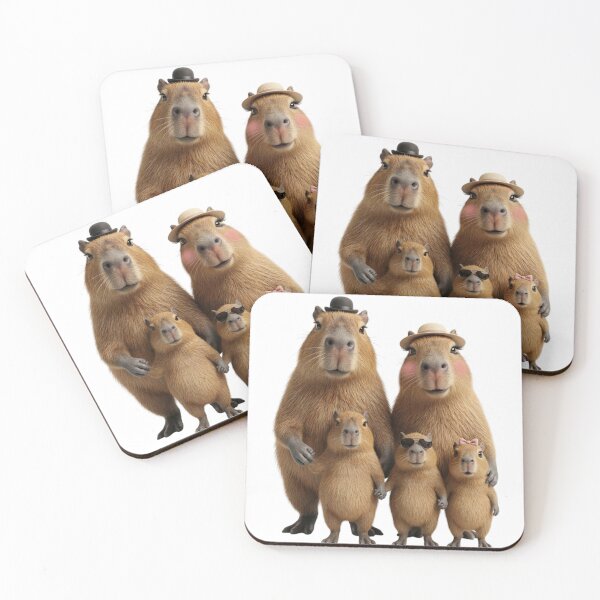 Item preview, Capy Fam designed and sold by Snurly.