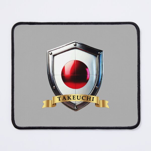Item preview, Takeuchi Japan Family Name Shield designed and sold by Highlandkings.