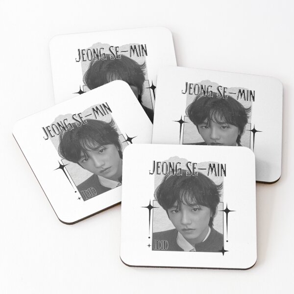 Item preview, Id1d Jeong Se-min K-Pop Boy Group Portrait korean pop idols nine member group kpop fan art designed and sold by HELL0WBELLO.