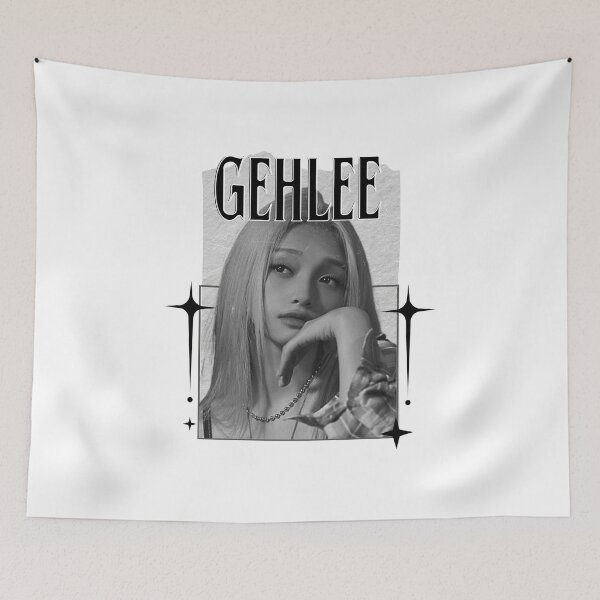 Item preview, Unis gehlee Black and White kpop girl group, korean pop idols, eight member girl group designed and sold by HELL0WBELLO.
