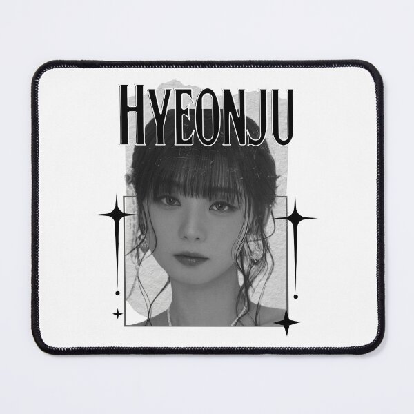 Item preview, Unis Hyeonju Black and White kpop girl group, korean pop idols, eight member girl group designed and sold by HELL0WBELLO.