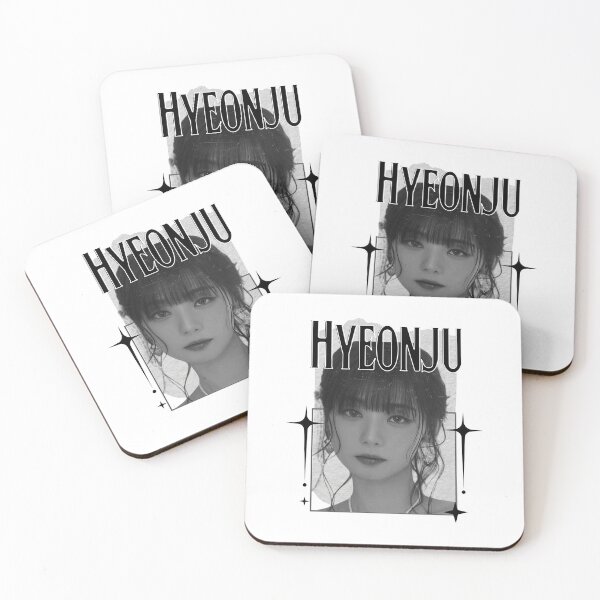 Item preview, Unis Hyeonju Black and White kpop girl group, korean pop idols, eight member girl group designed and sold by HELL0WBELLO.