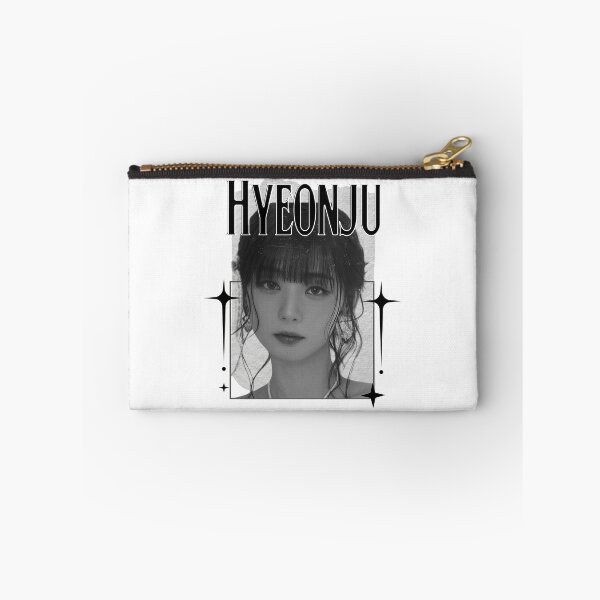 Item preview, Unis Hyeonju Black and White kpop girl group, korean pop idols, eight member girl group designed and sold by HELL0WBELLO.