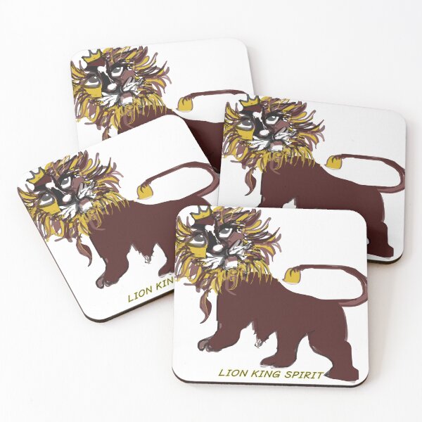Item preview, Lion King Spirit – Symbol of Strength and Hope designed and sold by mejuart.