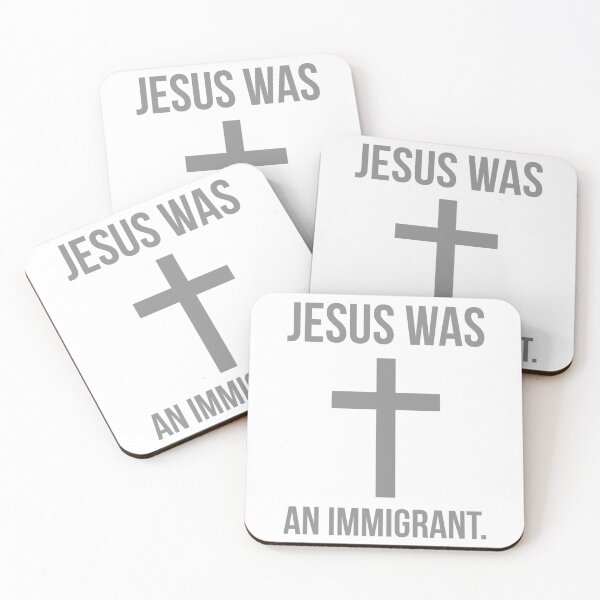 Item preview, Jesus was an immigrant.  designed and sold by Rachel the Artist .